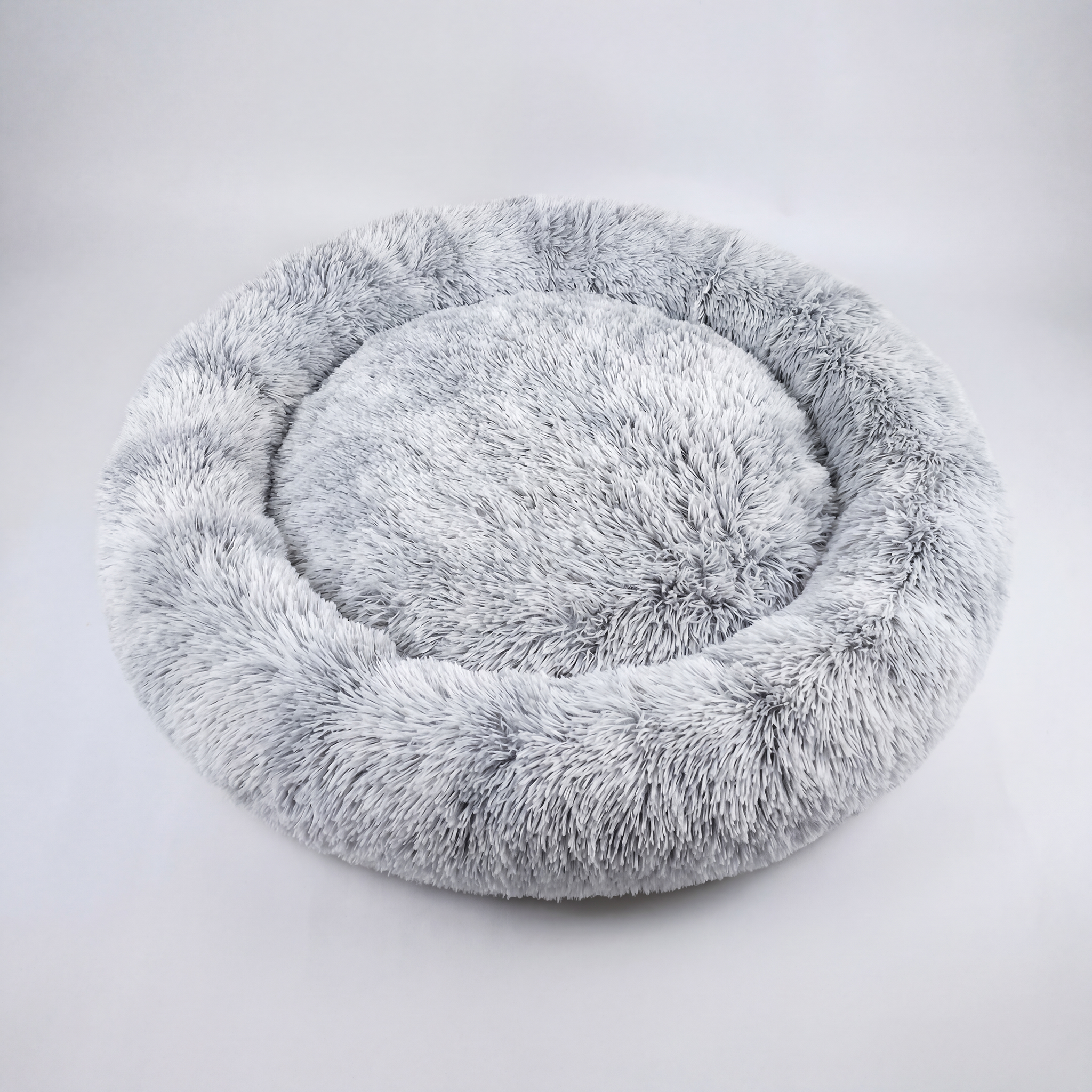 Large Dog Bed – Calming Donut Bed for Medium and Large breed, Extra Fluffy & Washable