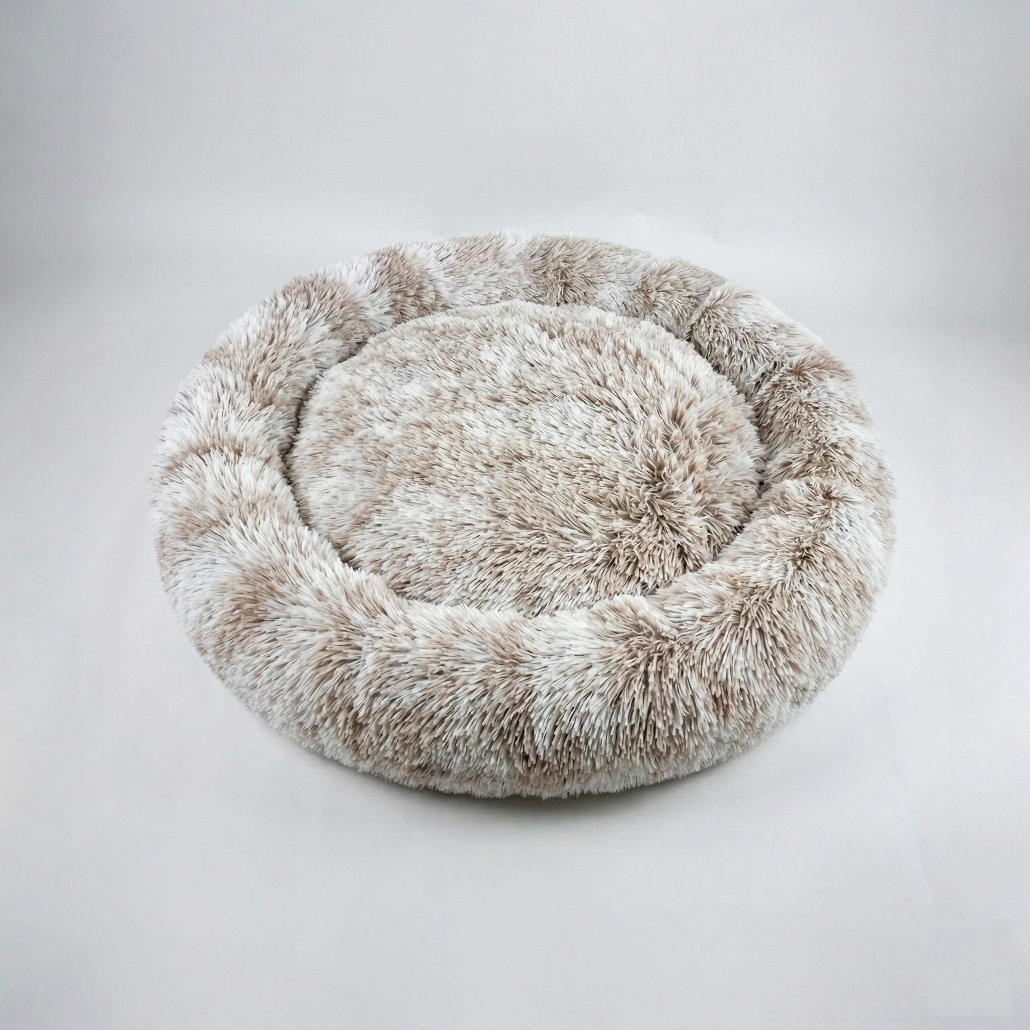 Large Dog Bed – Calming Donut Bed for Medium and Large breed, Extra Fluffy & Washable